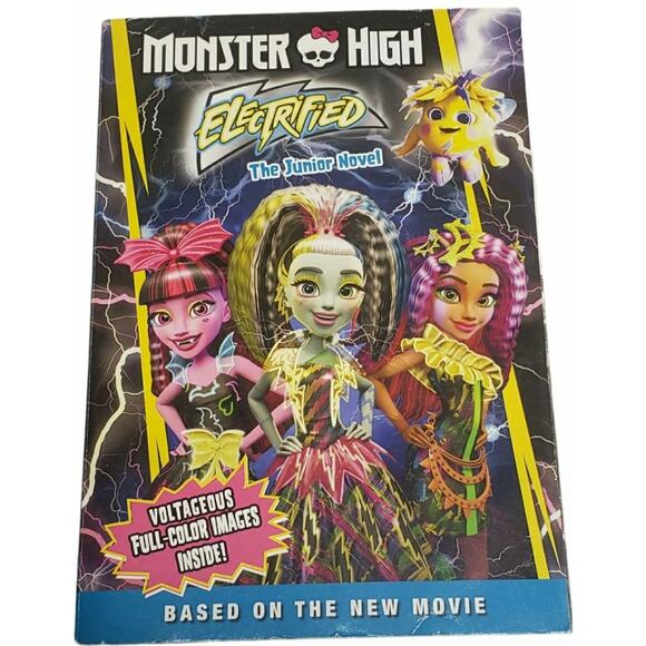 Monster High Electrified Soft Cover 3 Book Bundle - Picture 5 of 11